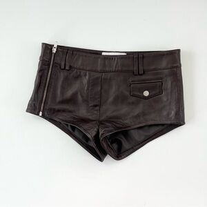 Deadwood Leather Hot Shorts Small